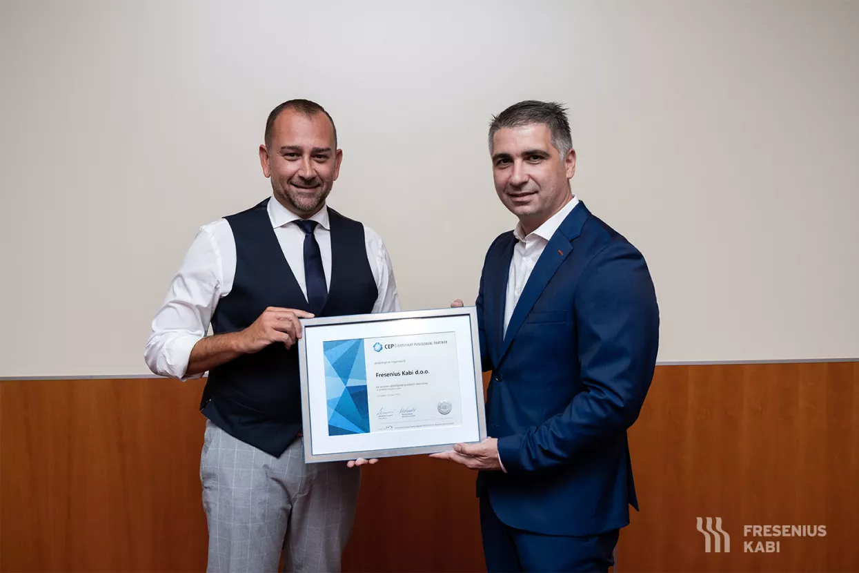 Fresenius Kabi Hrvatska po prvi put nositelj certifikata Poslodavac Partner