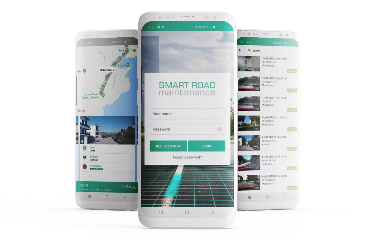 Besplatna Android aplikacija Smart Road Maintenance