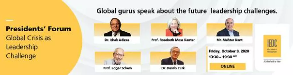 Predsjednički forum - Stavovi svjetskih gurua o izazovima vodstva