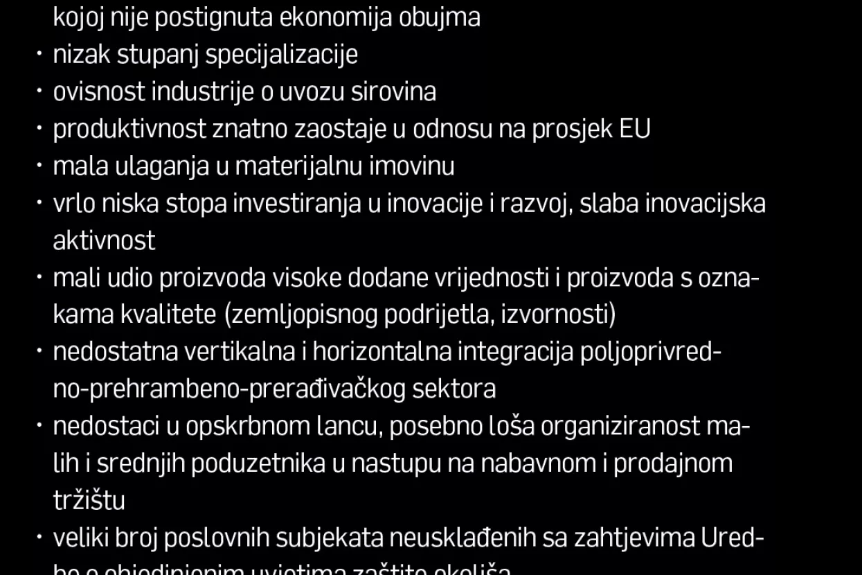 [Hrvatski SWOT] Zvjezdana Blažić: I prehrambene tvrtke bi mogle dobivati potpore do 800.000 eura kad bi Hrvatska imala programe poticaja