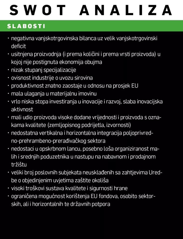 [Hrvatski SWOT] Zvjezdana Blažić: I prehrambene tvrtke bi mogle dobivati potpore do 800.000 eura kad bi Hrvatska imala programe poticaja