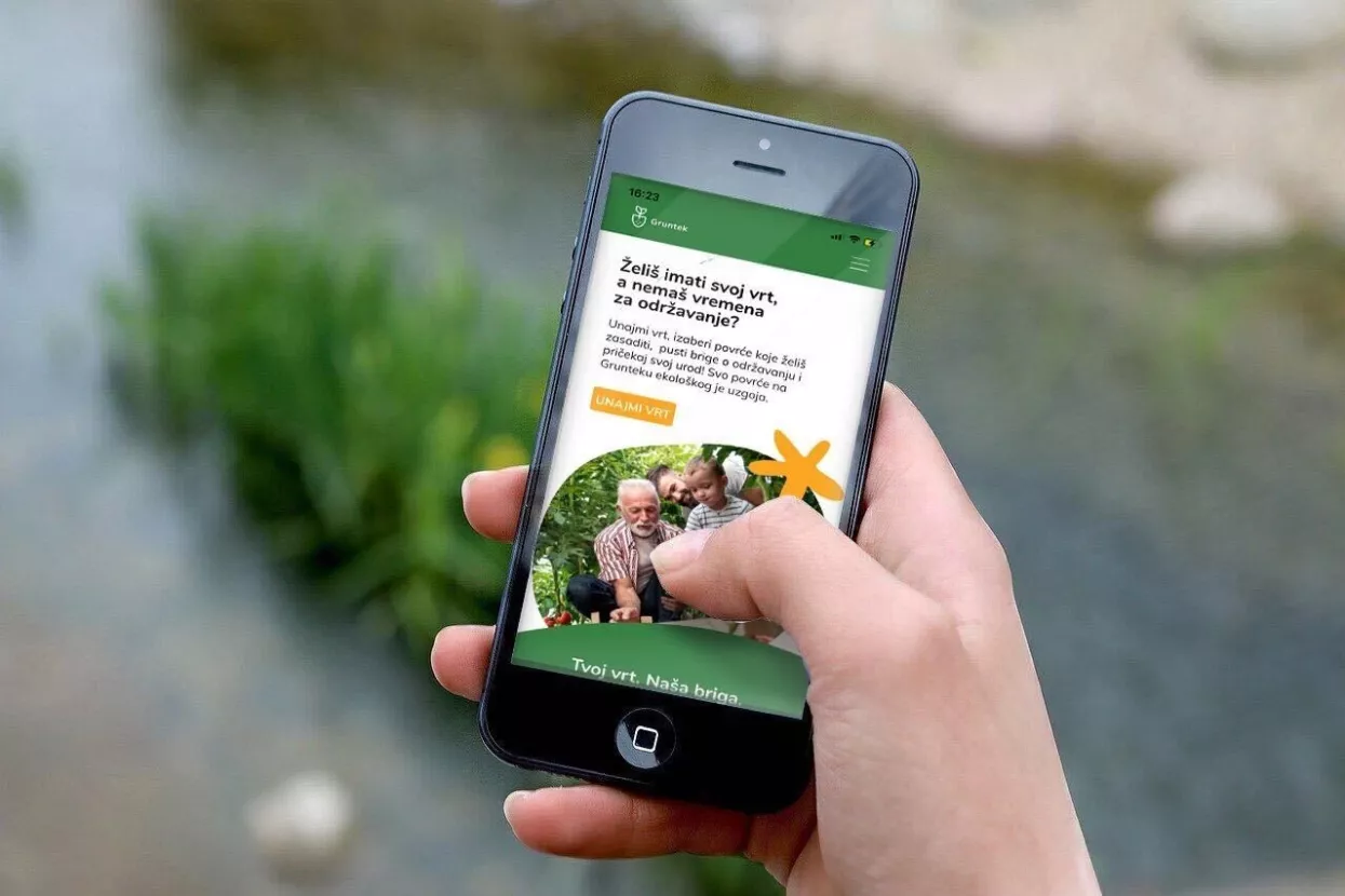 Aplikacija Gruntek: Uz par klikova sadite svoj vrt i uživajte u domaćim plodovima iz udobnosti svog doma