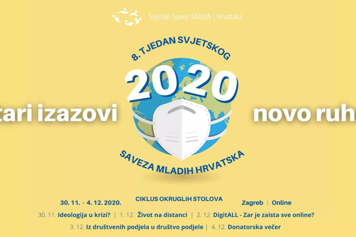 Tjedan Svjetskog saveza mladih Hrvatska pod nazivom &#39;Stari izazovi, novo ruho&#39;