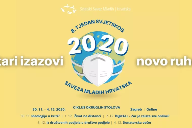 Tjedan Svjetskog saveza mladih Hrvatska pod nazivom &#39;Stari izazovi, novo ruho&#39;