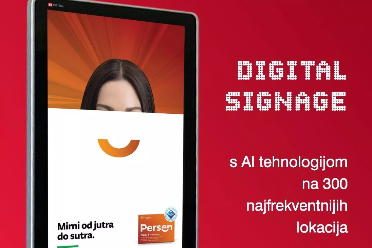 B1 DIGITAL SIGNAGE - Premium indoor lokacije
