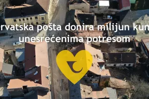 Hrvatska pošta donira milijun kuna za potresom pogođena područja