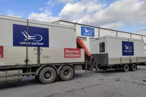 cargo-partner donirao dvanaest stambenih kontejnera žrtvama potresa u Hrvatskoj