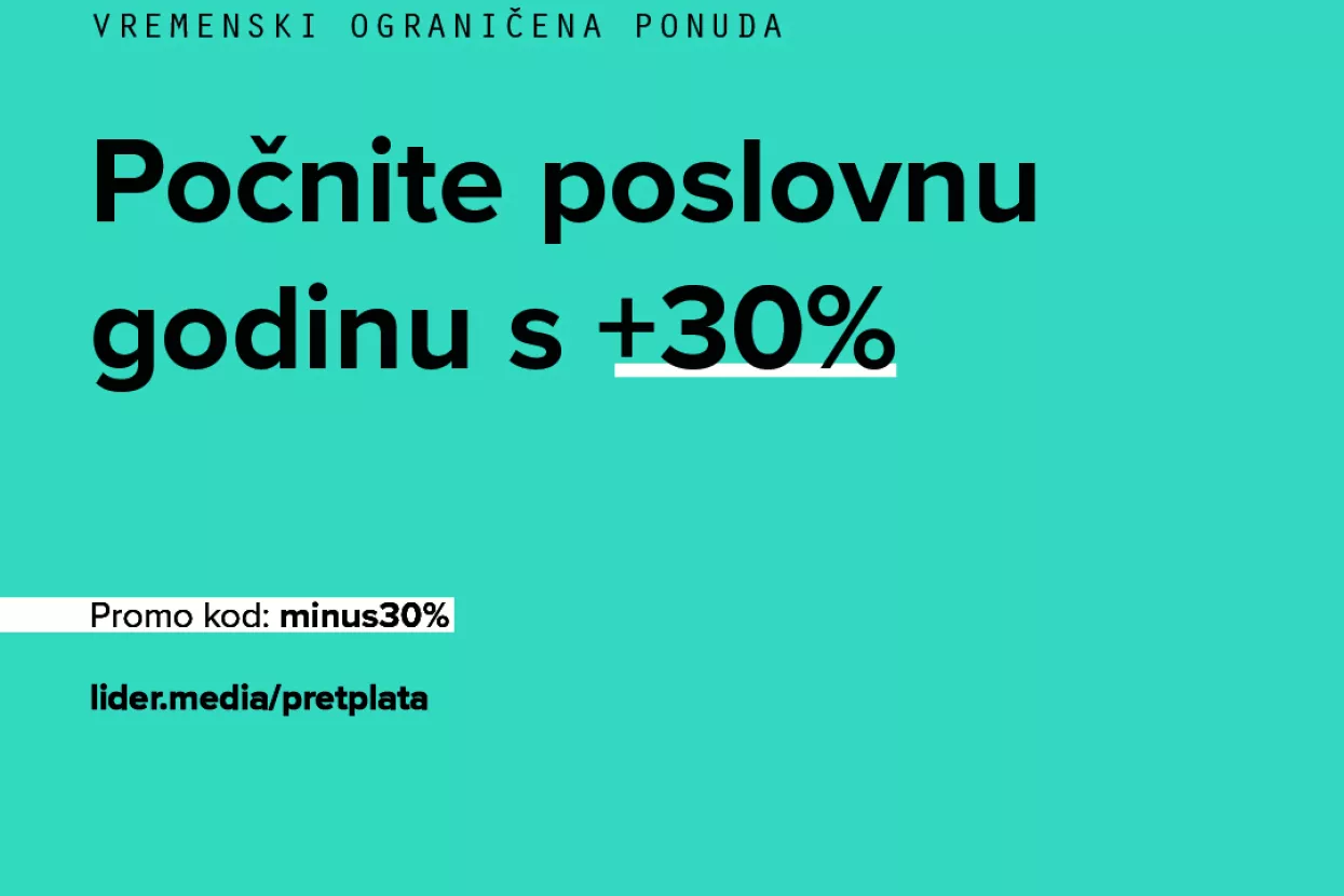 Počnite poslovnu godinu s +30%