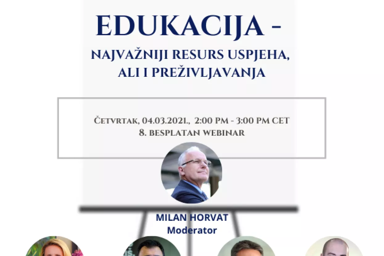 Zašto je edukacija najvažniji resurs uspjeha, ali i preživljavanja?