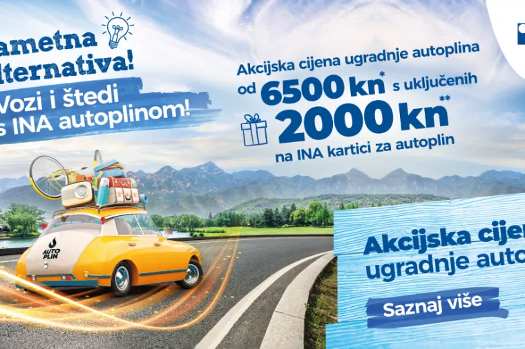 Povoljna ugradnja plinskih instalacija uz pomoć Ine