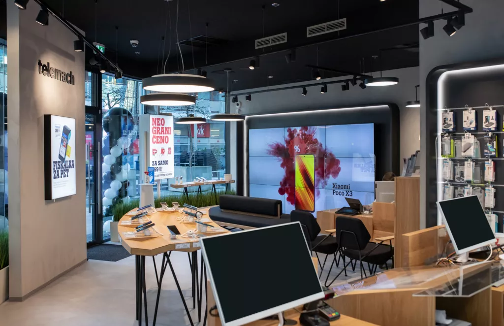 Vrhunska tehnologija i moderan dizajn u novim Telemach prodajnim mjestima u Hrvatskoj