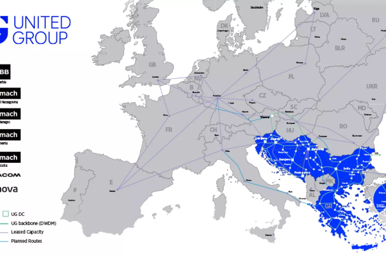 United Grupa uvodi veleprodaju telekomunikacijskih usluga