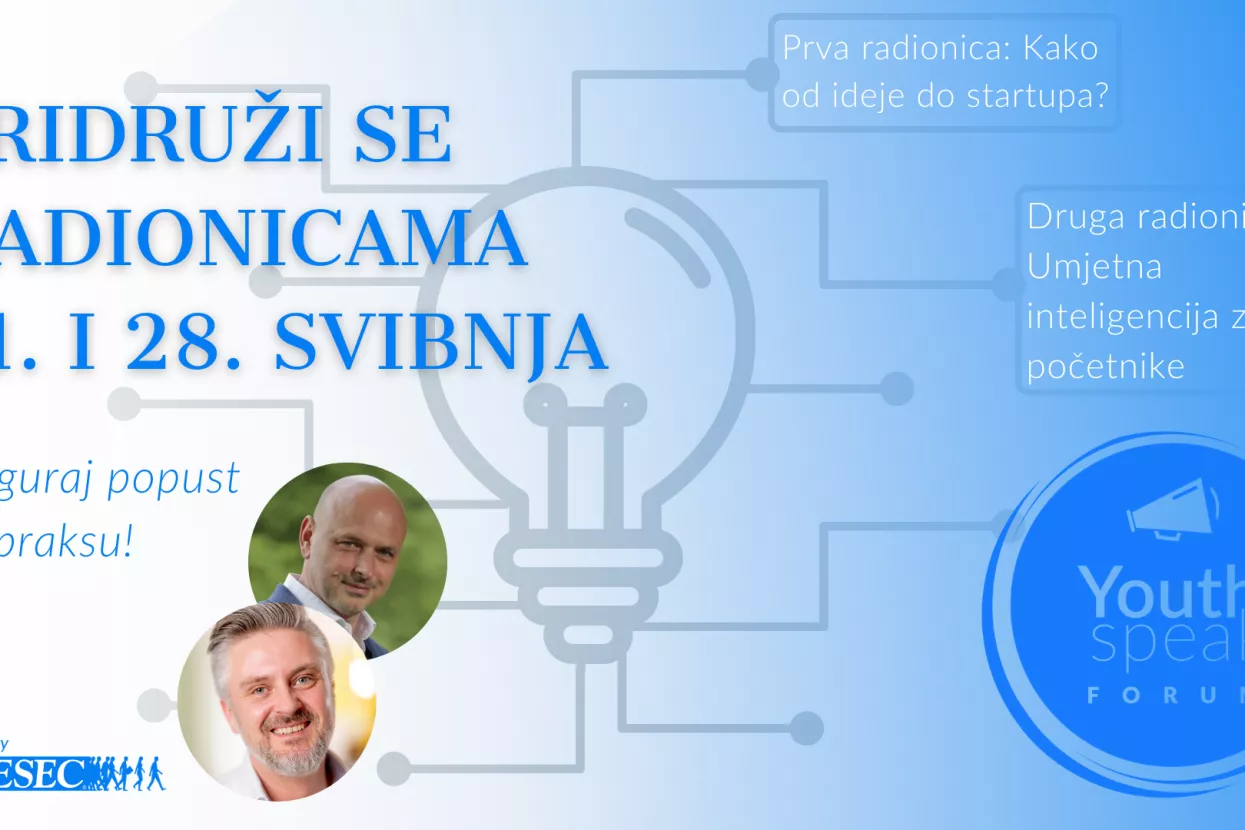 Youth Speak Forum - Kako od ideje do startupa?