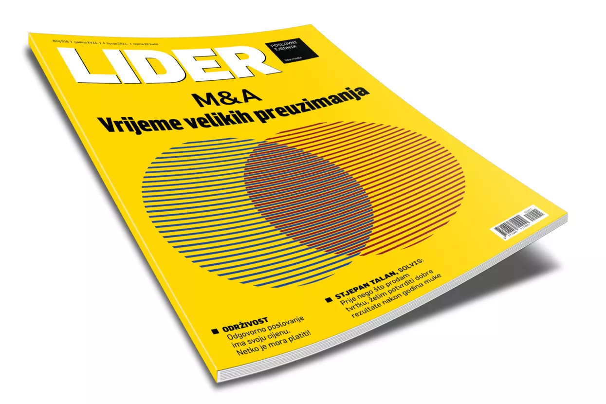 U novom broju Lidera čitajte o razbuktalom trži&scaron;tu spajanja i preuzimanja