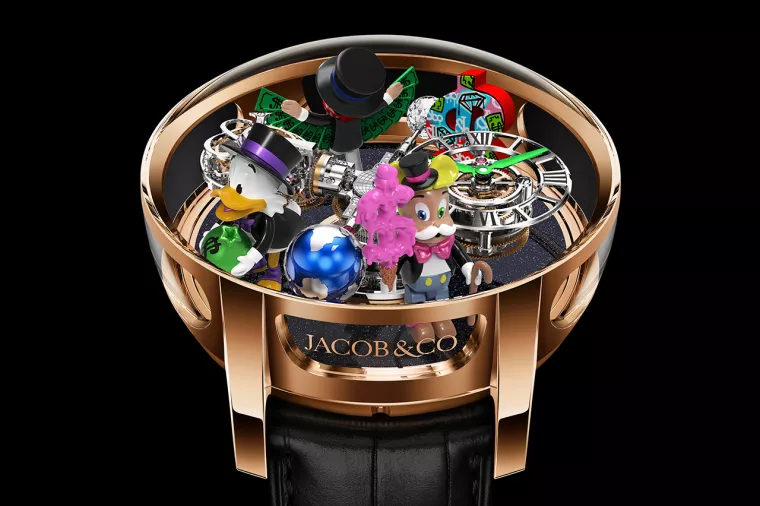 Jacob&amp;Co predstavio sat s likovima Ujaka Tvrdice i Monopoly Mana po cijeni od 600 tisuća dolara