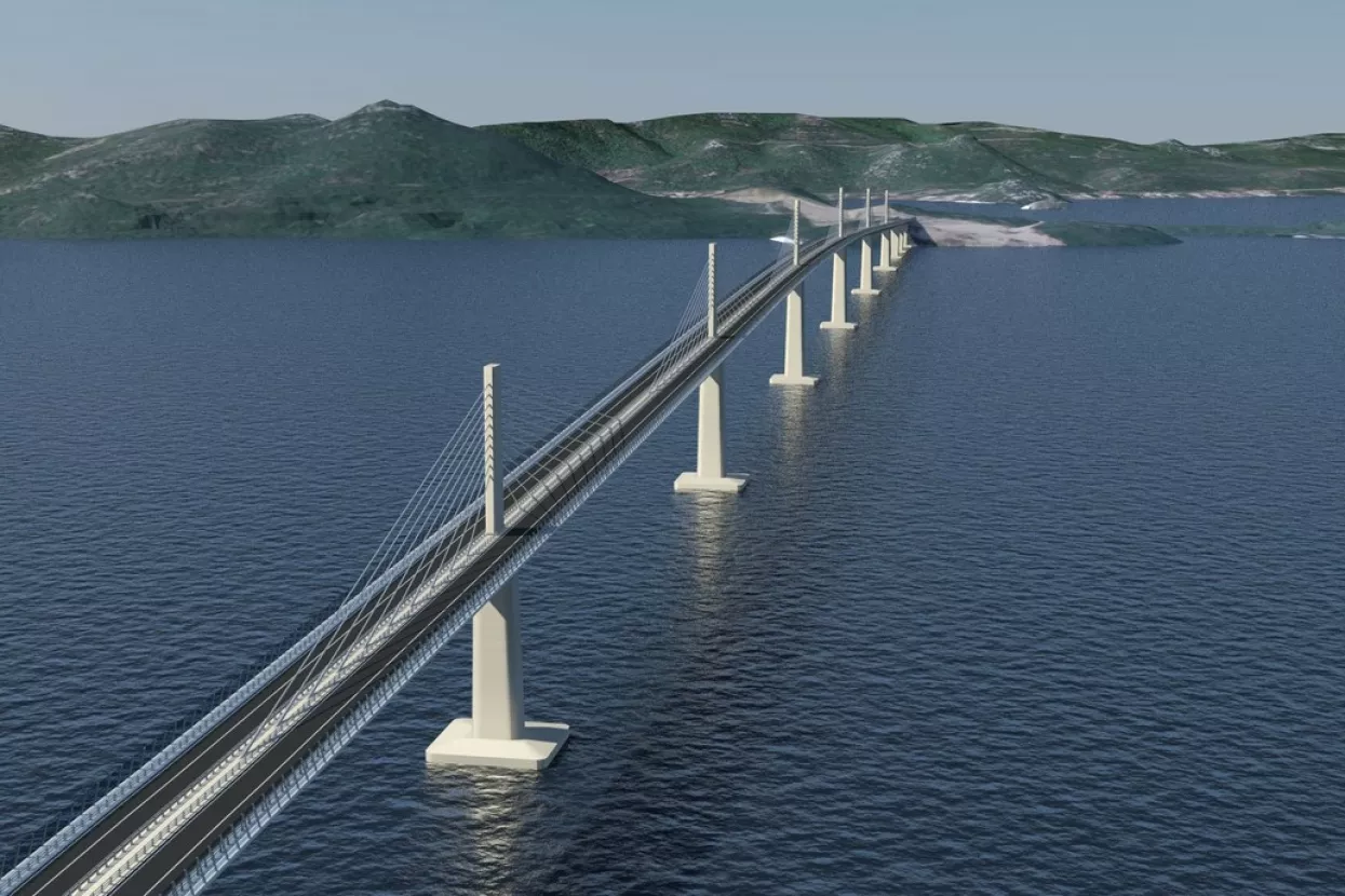 Danas se spaja Hrvatska ali Pelješki most u prometu tek od lipnja iduće godine