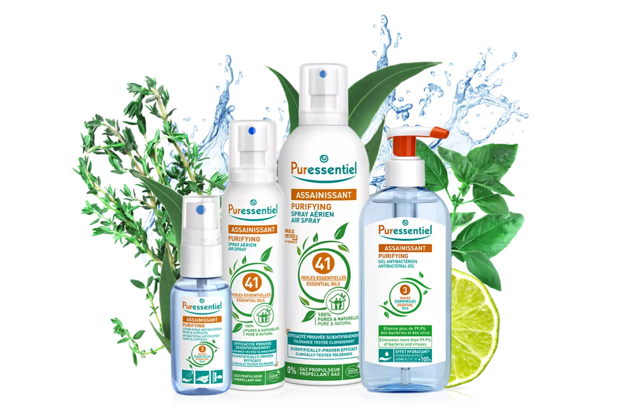 Puressentiel Air Spray 41 uništava čak 99,9% virusa i bakterija u zraku