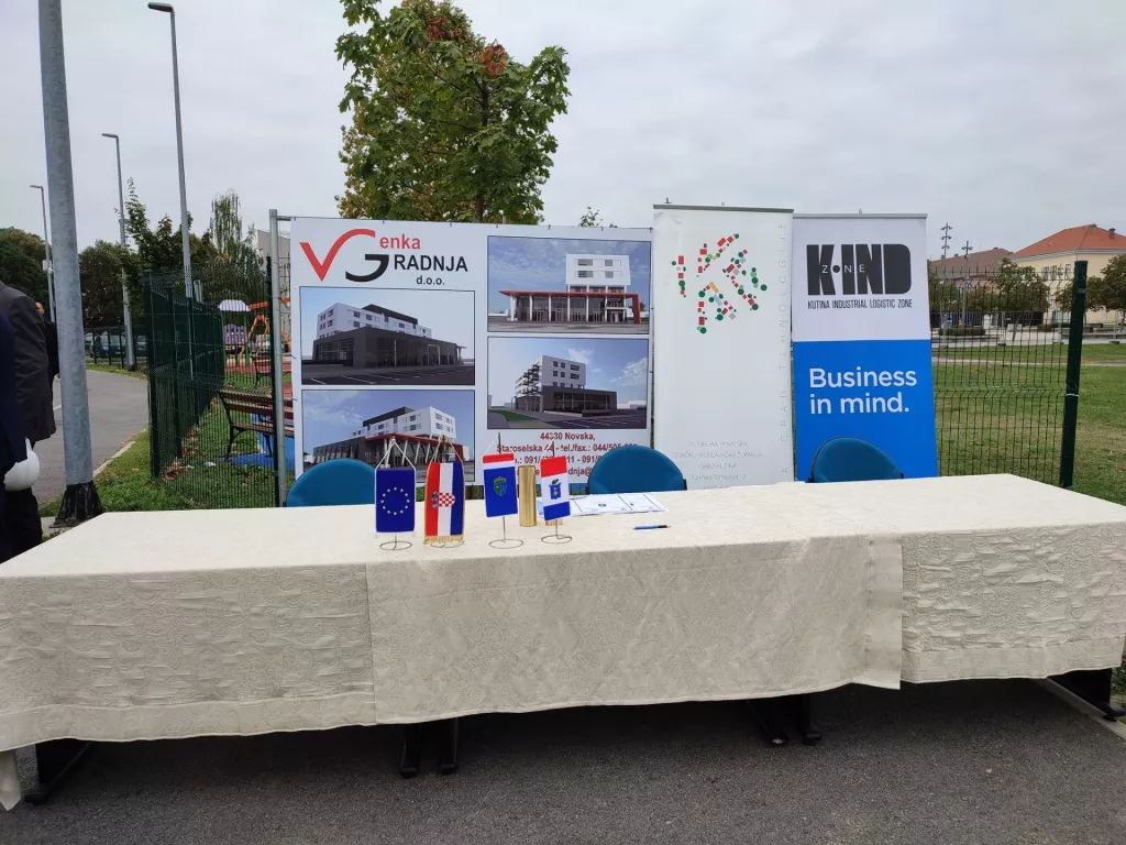 Započela gradnja zgrade na Trgu dr. Franje Tuđmana u Kutini