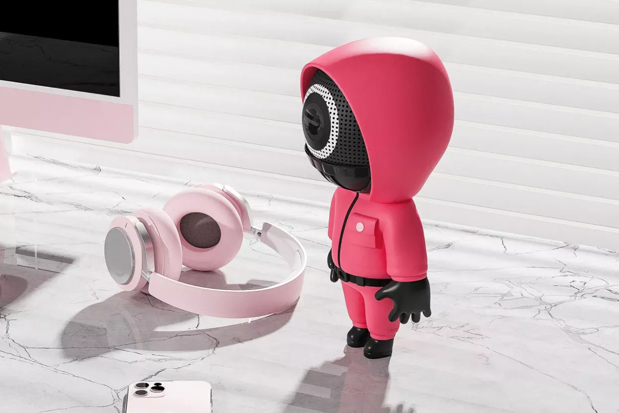 Sigurnosna kamera poput Front Mana iz &#39;Igre lignje&#39;