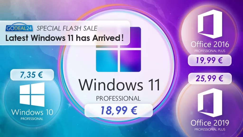 Iza&scaron;ao je Windows 11! Provjerite nove ponude softvera na Godeal24