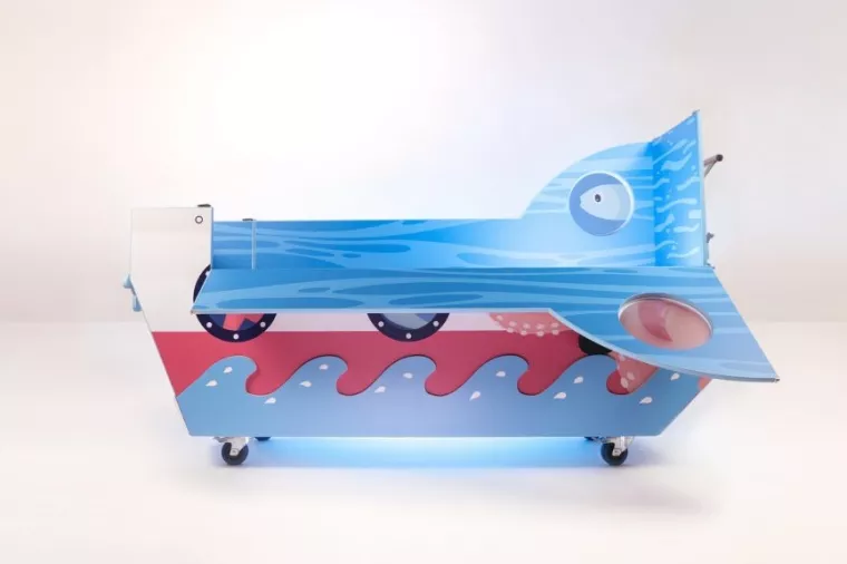 Agencija I to nije sve dizajnirala maštoviti krevet za male junake na bolničkom liječenju