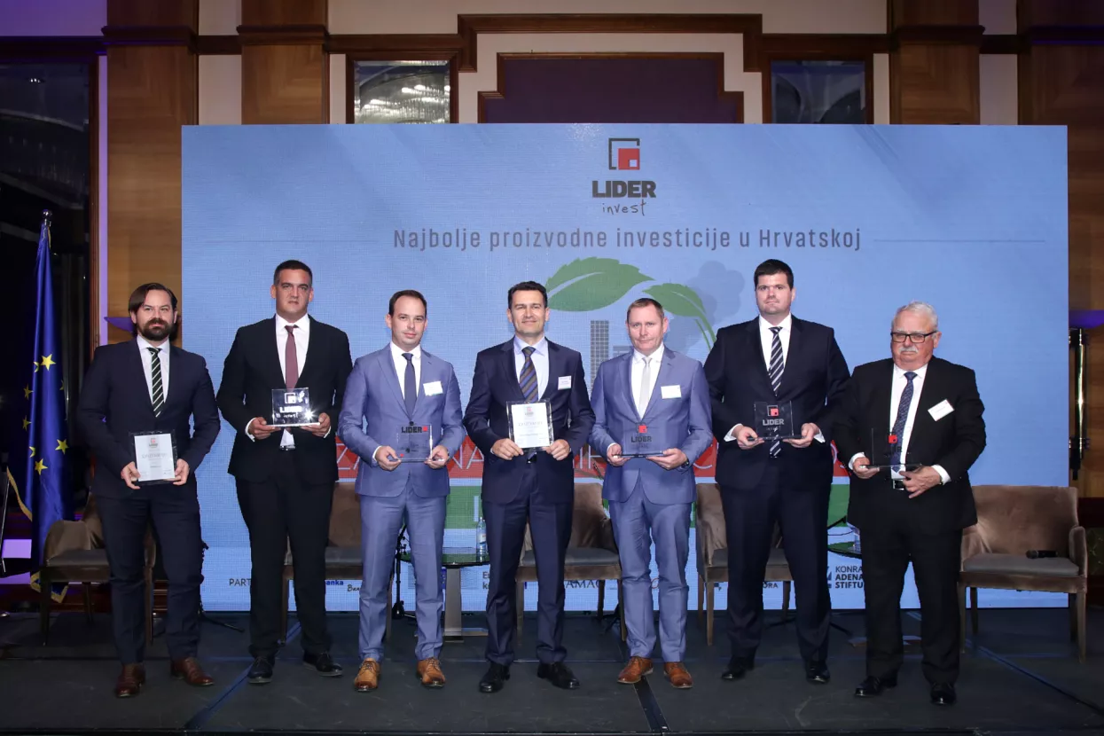 Lider invest 2021: Proglašene najbolje proizvodne investicije u Hrvatskoj