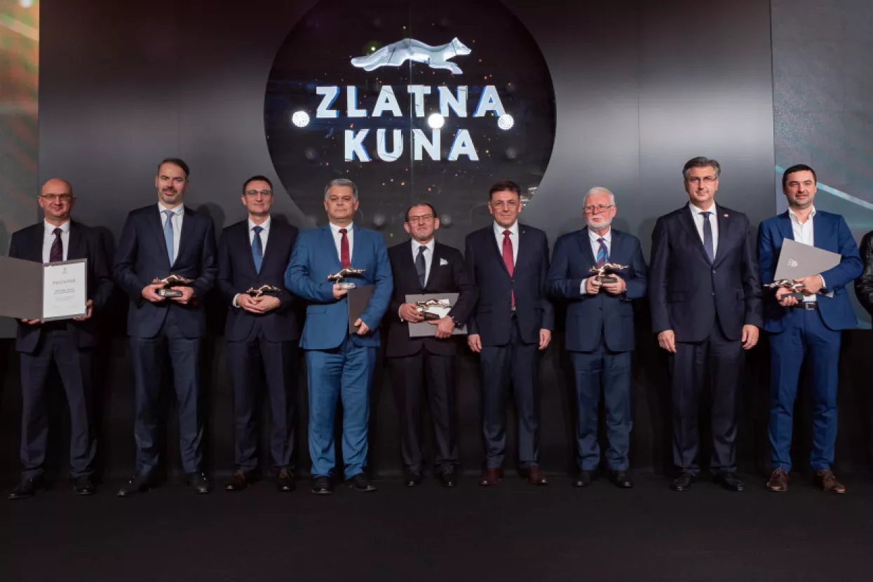 Dodijeljene nagrade HGK Zlatna kuna - HS Produkt najbolja velika tvrtka