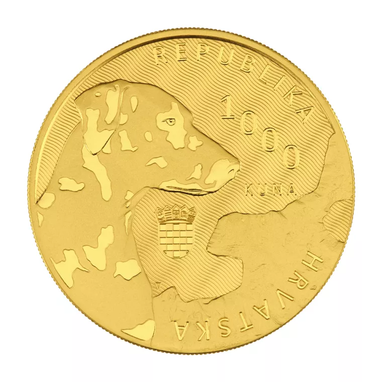 Dalmatinski pas osvanuo na kovanicama