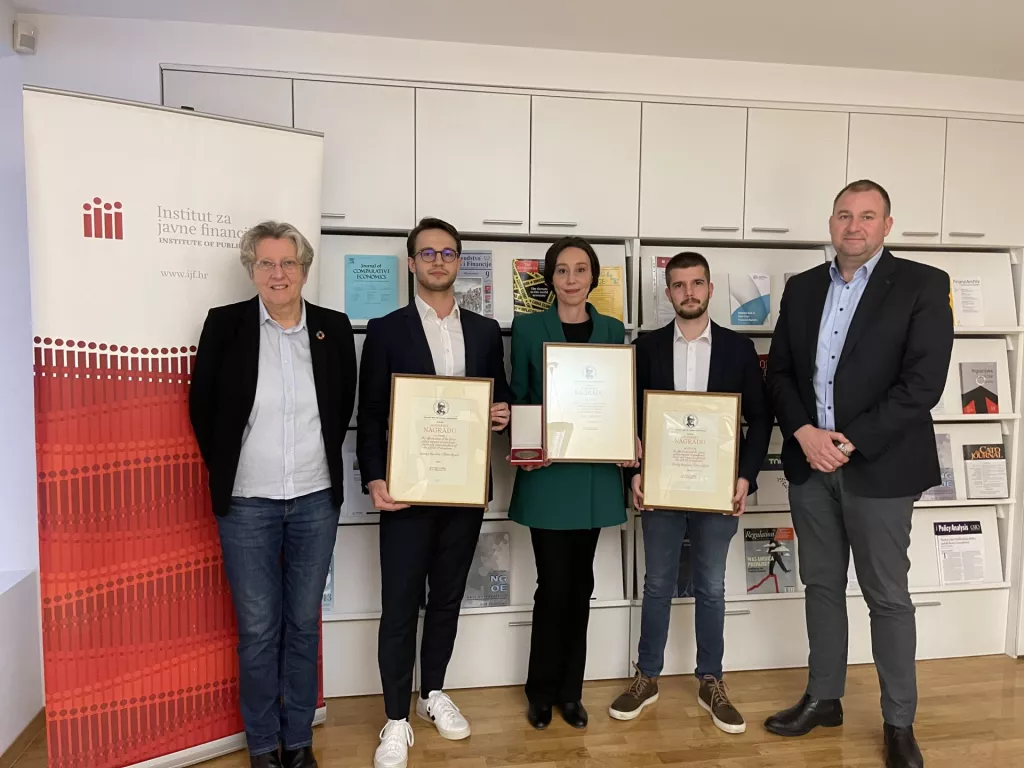 Zaklada Marijan Hanžeković: Dva biv&scaron;a studenta i doktorica znanosti nagrađeni za najbolje znanstvene radove