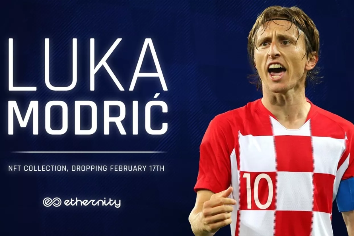 Hrvatski kapetan Luka Modrić izdaje liniju vlastitih NFT-a
