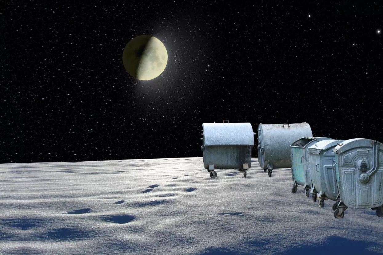 Smetlište u orbiti: Svemirski otpad napada i Mjesec