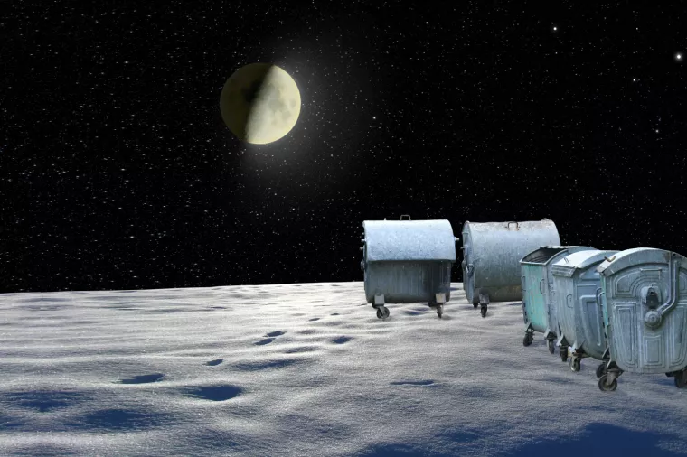 Smetlište u orbiti: Svemirski otpad napada i Mjesec