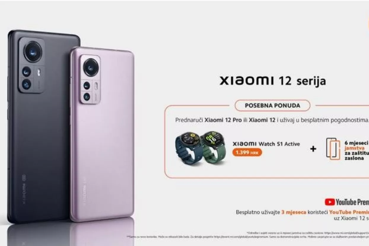 Xiaomi 12 serija stigla u Hrvatsku