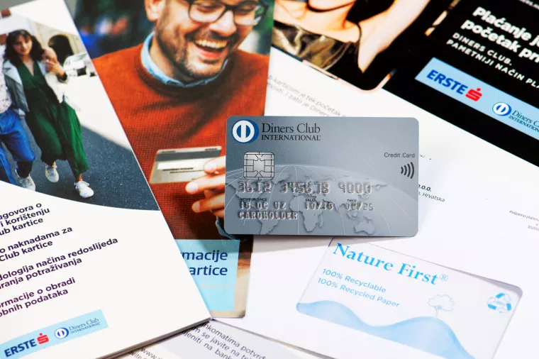 Erste Card Club i AKD brinu o &scaron;umama: Svi ECC prateći materijali uz Diners karticu u skladu s FSC standardom