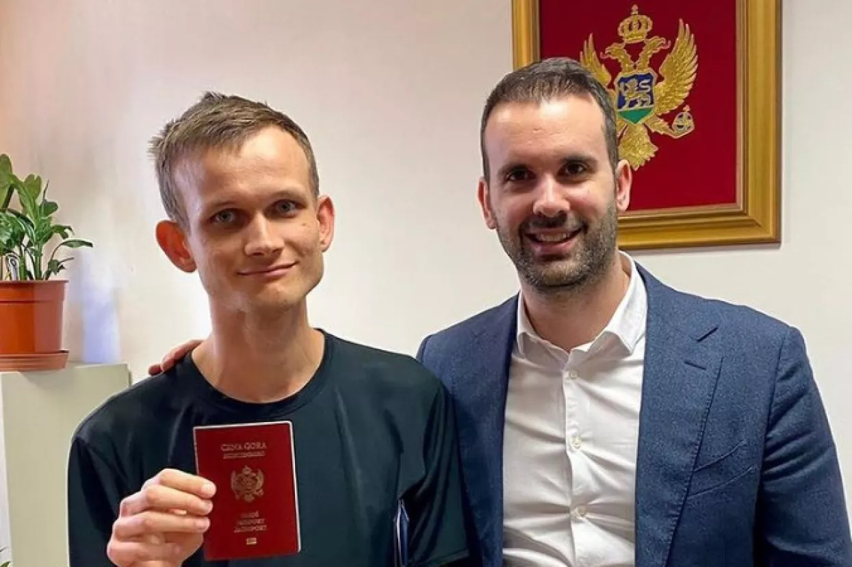 Osnivač ethereuma Vitalik Buterin dobio državljanstvo Crne Gore