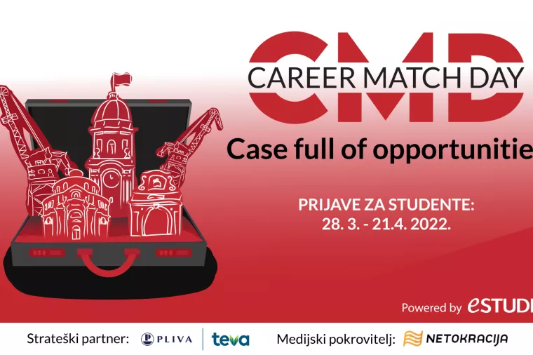 Otvorene su prijave na Career Match Day: zgrabi cijeli spektar mogućnosti i zauzmi svoje mjesto pod suncem!