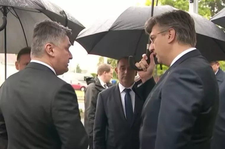 NAJDRAŽI NEPRIJATELJI: Milanović i Plenković u svađalačkoj ekshibiciji skrivaju važnije teme