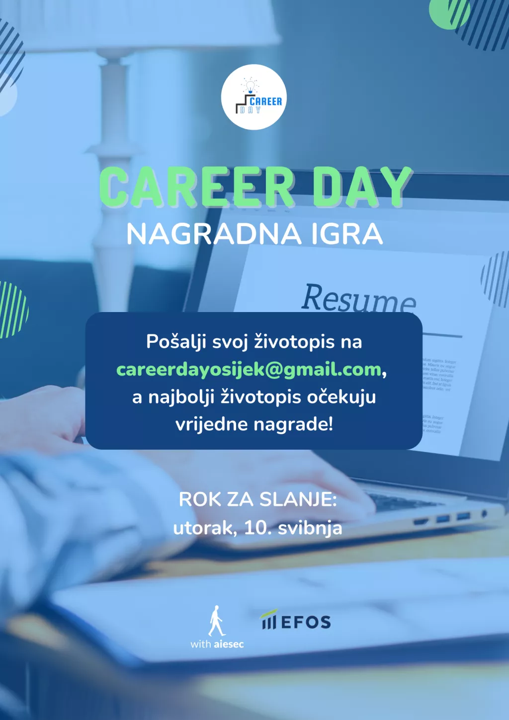 AIESEC Osijek i EFOS organiziraju Career Day za povezivanje studenata s poduzetnicima