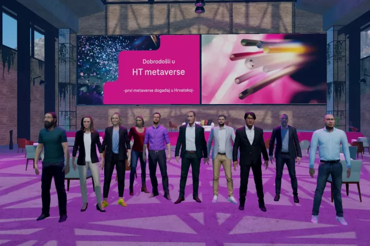 Hrvatski Telekom organizirao prvi metaverse događaj u Hrvatskoj