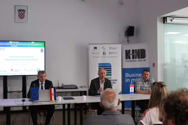 U Kutini održan okrugli stol o tijeku i izazovima provedbe velikog infrastrkturnog projekta aglomeracije Kutina