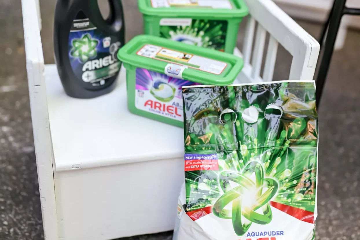 Novi Ariel aqua power oxy extra hygine potvrđuje zvjezdani status svaki dan