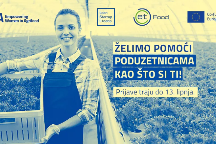 EIT Food i EWA traže poduzetnice s interesom za razvoj održivog poslovanja