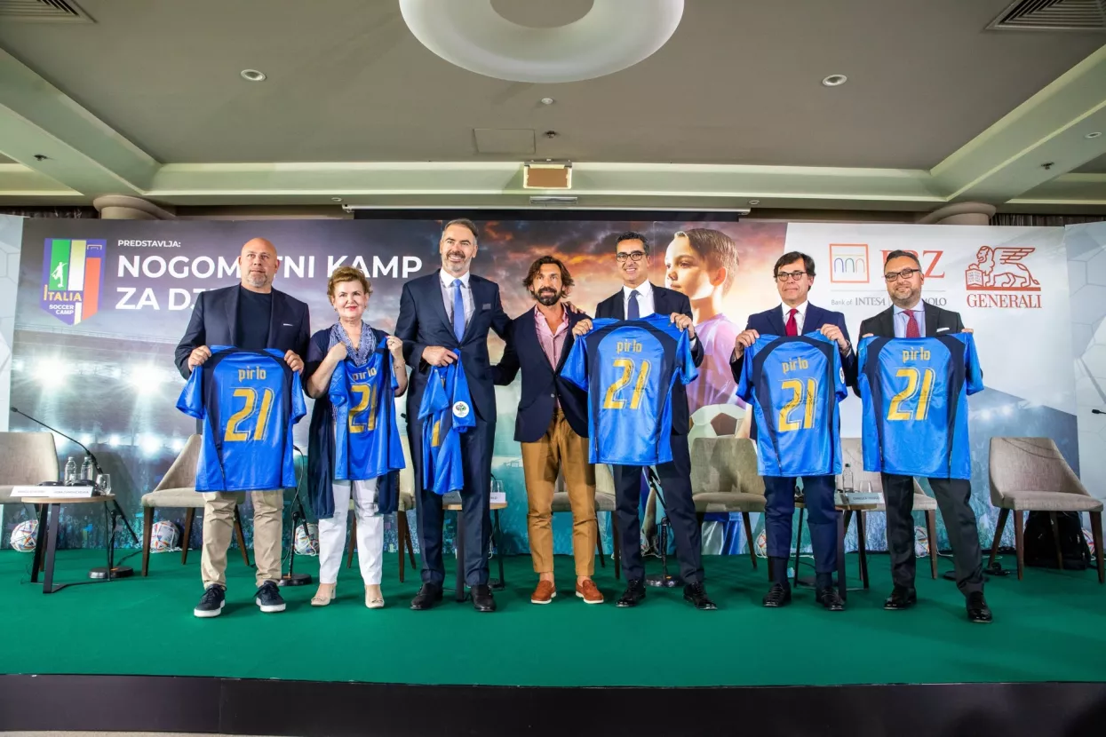 Talijanska nogometna zvijezda Andrea Pirlo najavio Italia Soccer Camp 2022. godine