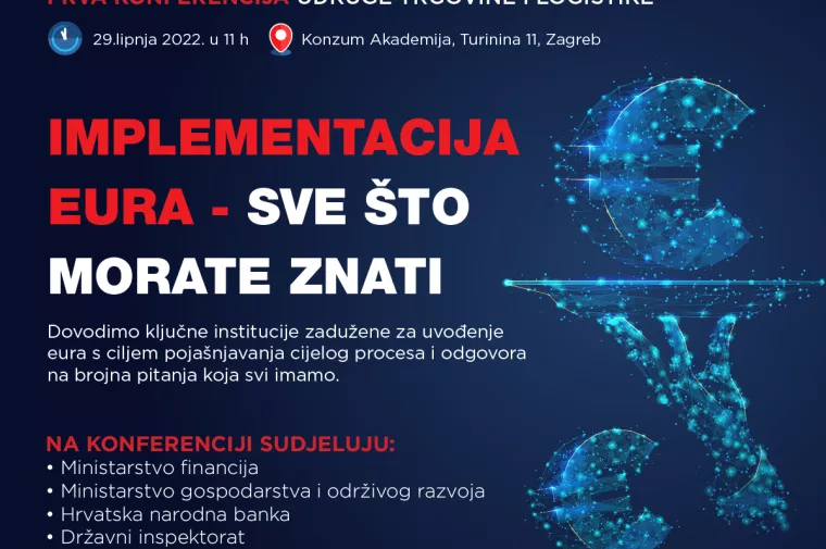 Konferencija Udruge trgovine i logistike o implementaciji eura