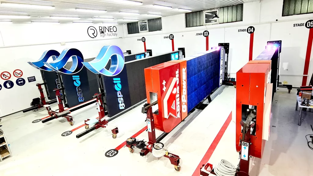 [Oni koji dolaze] Rineo dizajn vodeći u svjetlećim reklamama, postavio i najveći ekran u Europi od 1020 m&sup2;