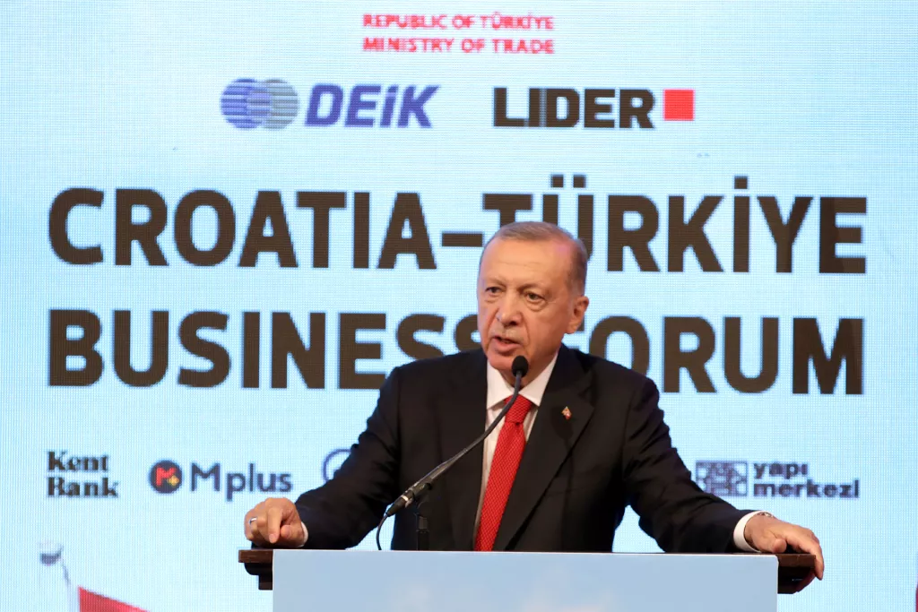 Erdogan: Ne vidim razloge zašto trgovinska razmjena između Turske i Hrvatske ne bi došla do pet milijardi dolara
