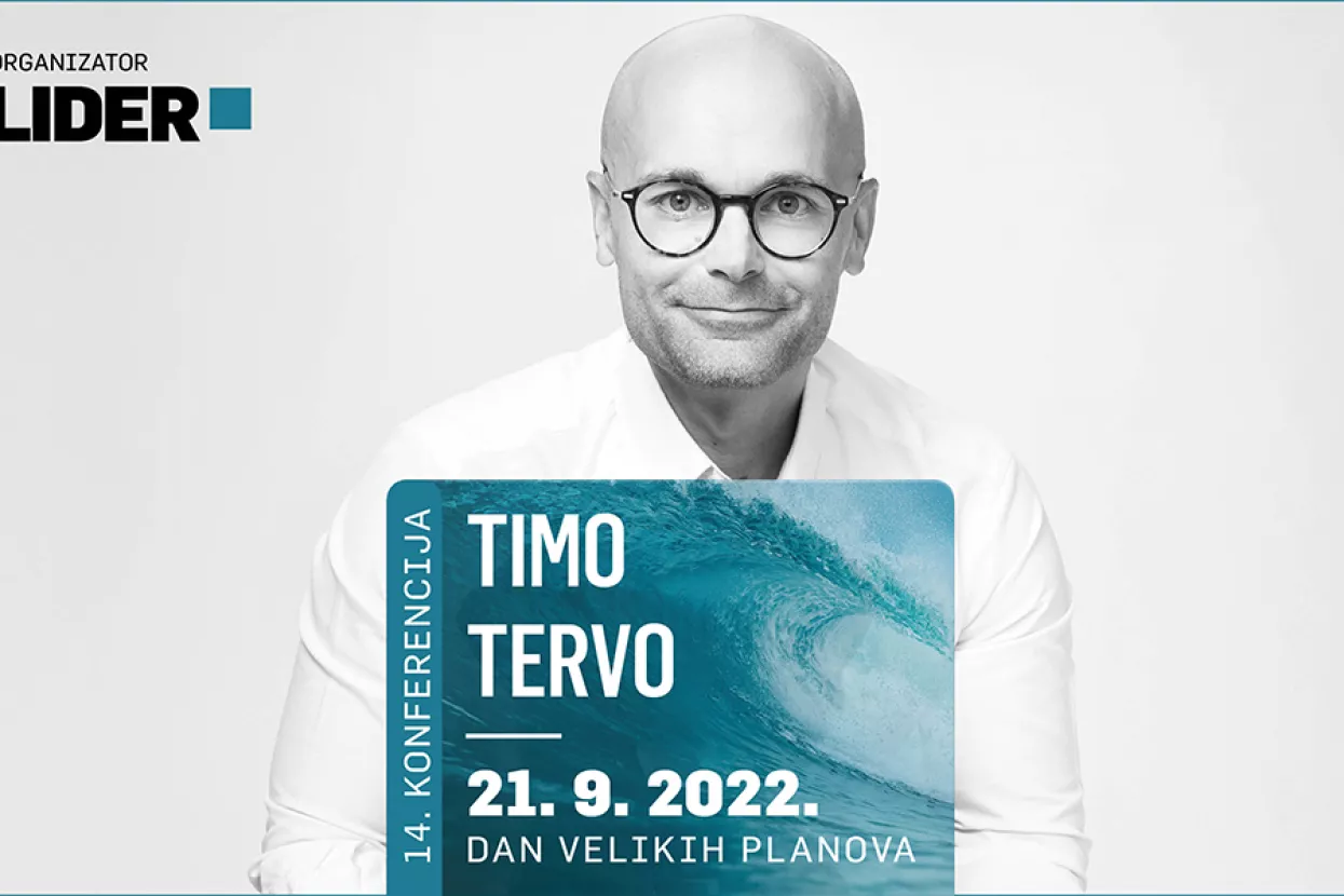 Timo Tervo će na Danu velikih planova govoriti o održivosti i upravljanju rizicima