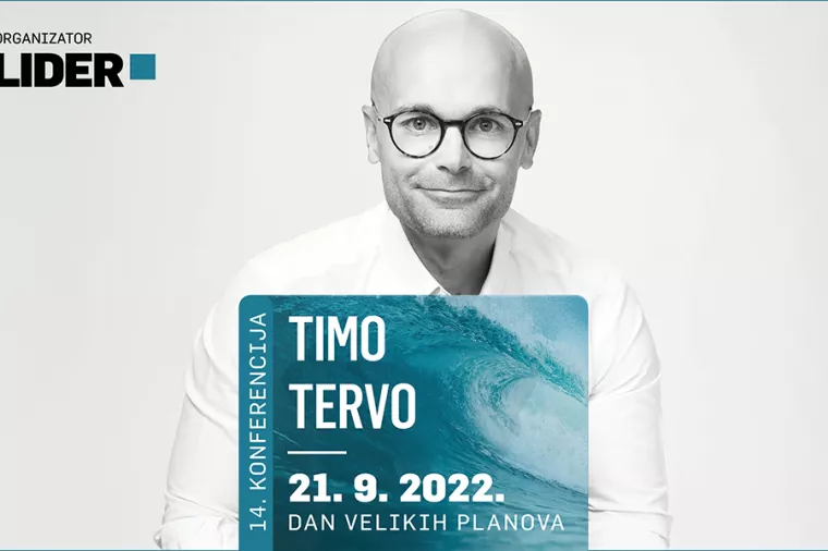 Timo Tervo će na Danu velikih planova govoriti o održivosti i upravljanju rizicima