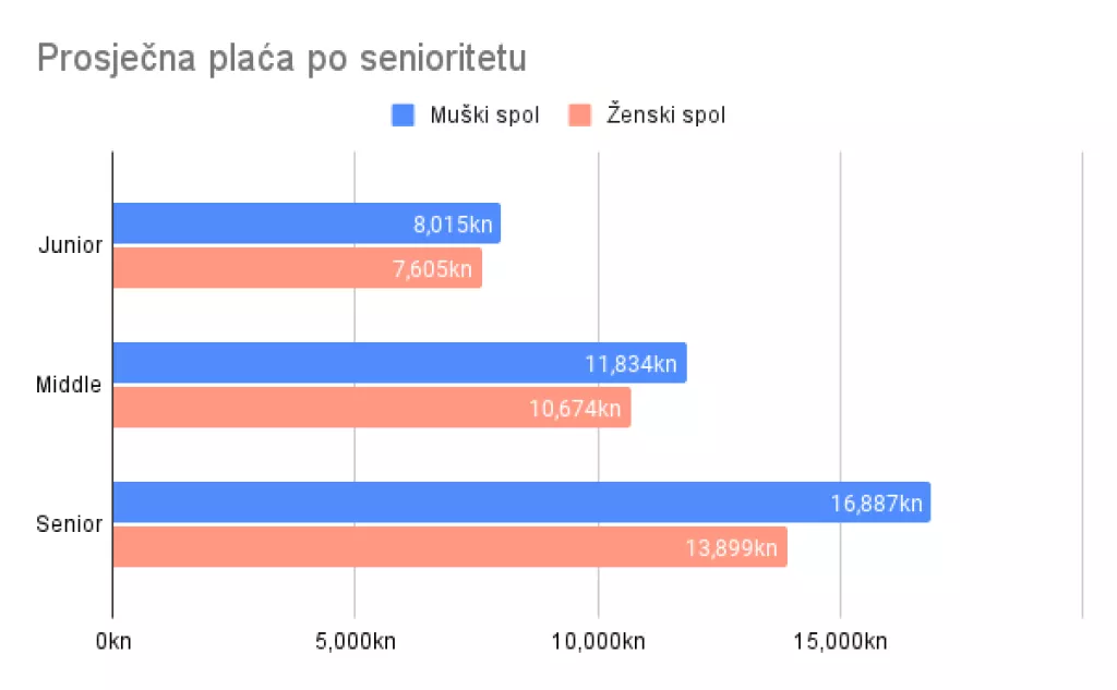 Analiza: U hrvatskom IT-u žene su u prosjeku potplaćene