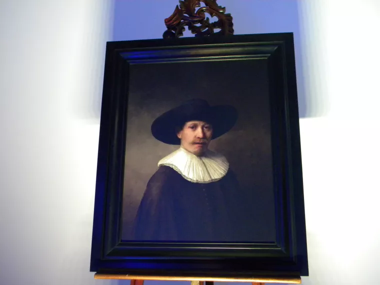 Slika The Next Rembrandt/Sljedeći Rembrandt računalno je napravljena s pomoću algoritma za prepoznavanje lica koji je skenirao podatke s 346 slika poznatog nizozemskog slikara 